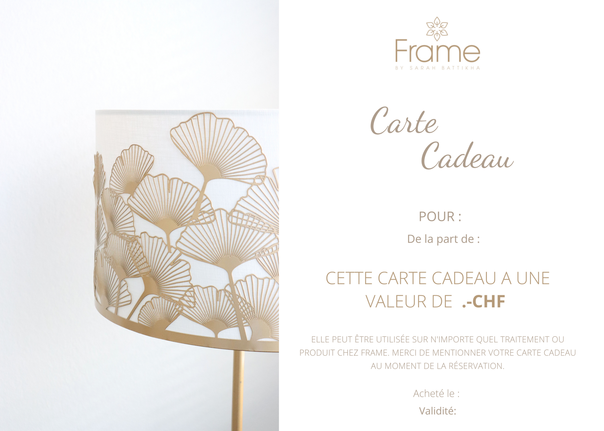 Bon cadeau